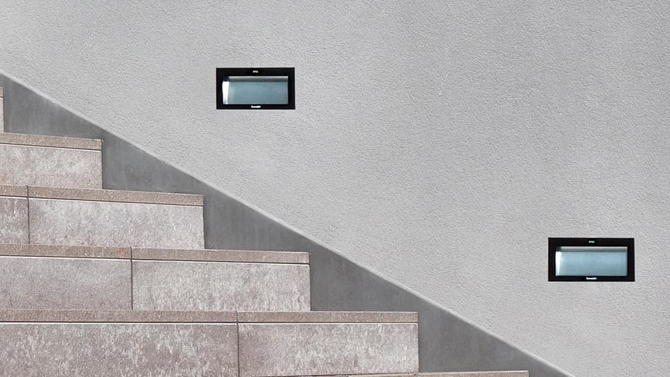 Встраиваемый в стену светильник Artemide outdoor Faci vetro Artemide outdoor