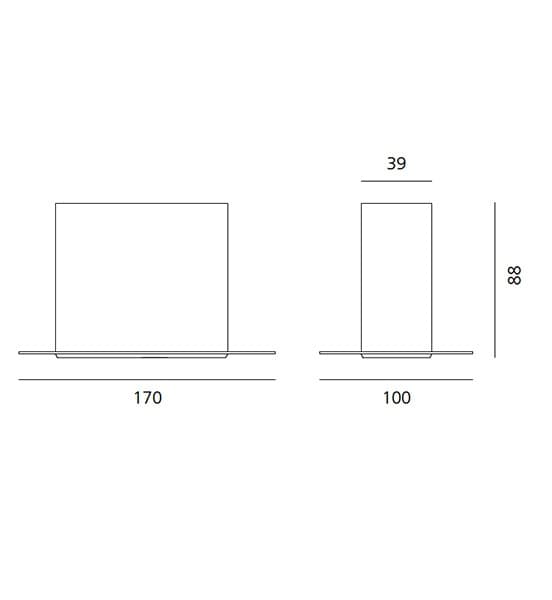 Встраиваемый в потолок светильник Artemide Architectural Hide Tondo Triplo Artemide Architectural