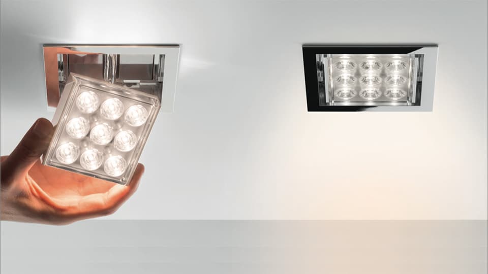 Встраиваемый в потолок светильник Artemide Architectural PAD 80 Artemide Architectural