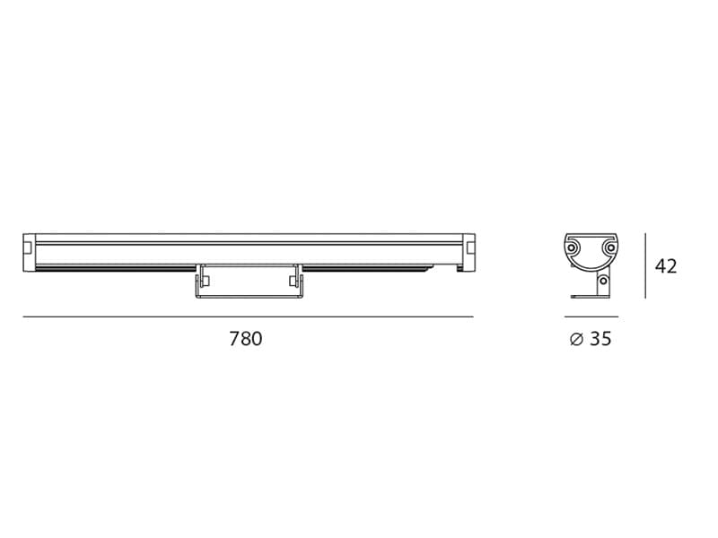 Настенный светильник Artemide outdoor Spike Artemide outdoor