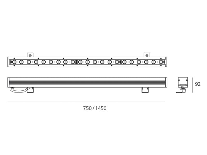 Настенный светильник Artemide outdoor SuperSpike Artemide outdoor