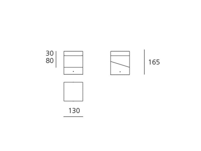 Настенный светильник Artemide outdoor Tetragono Wall Artemide outdoor