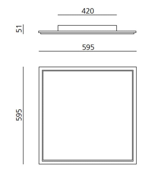 Встраиваемый в потолок светильник Artemide Architectural Uglare Artemide Architectural