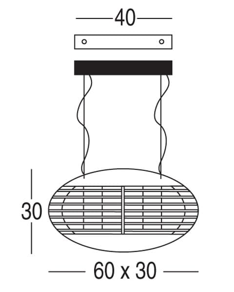 Подвесной светильник Penta Tocco 0405-23-20 Penta