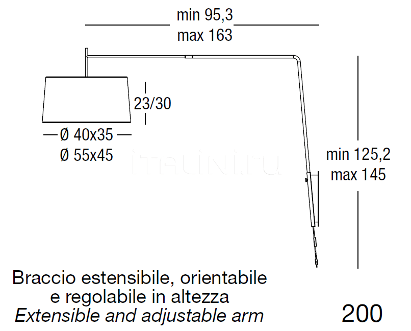 Настенный светильник Penta Bridget 1003-34 Penta