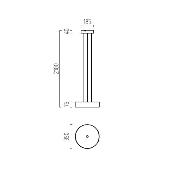 Подвесной светильник Helestra BORA 16/1705.19/9260 Helestra