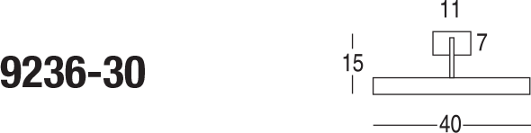 Настенный светильник Penta 4000 9236-30 Penta