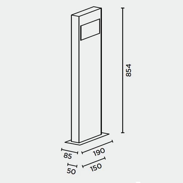 Осветительный столб IP44.de mox poller IP44.de