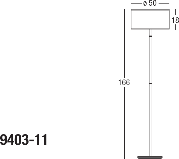 Торшер Penta Aba Vip 9403-11 Penta