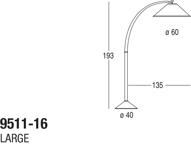 Торшер Penta Kelly 9511-16 Penta