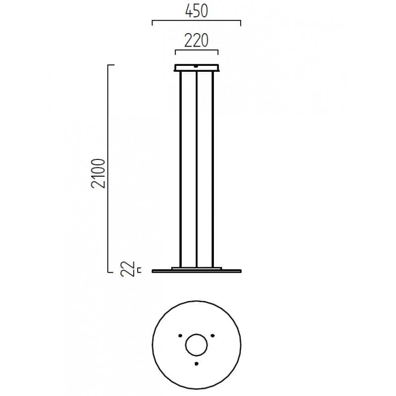 Подвесной светильник Helestra ALIDE 96/1315.86/5081 Helestra