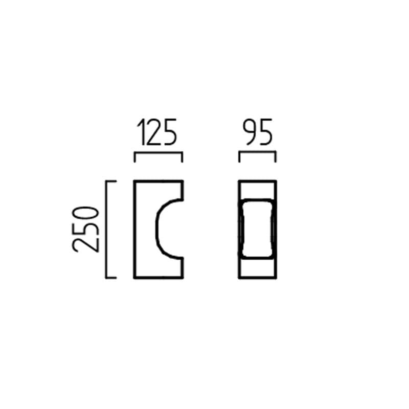 Настенный светильник Helestra ROC 44 A28405.07 Helestra