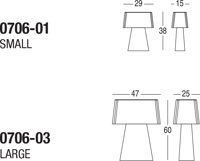 Настольная лампа Penta Bag 0706-01 Penta