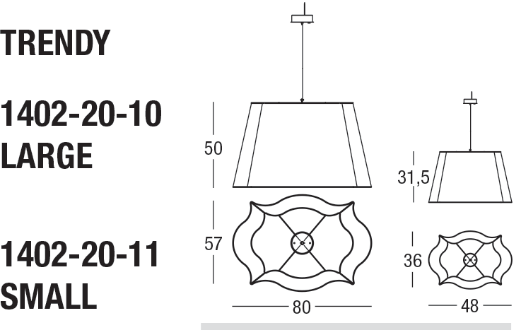 Подвесной светильник Penta CLUB HOUSE TRENDY 1402-20-11 Penta