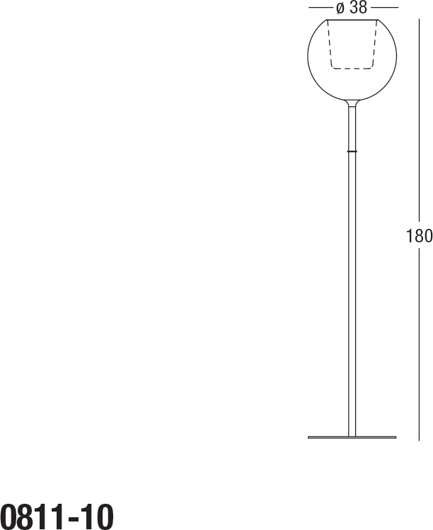 Торшер Penta Glo 0811-10 Penta