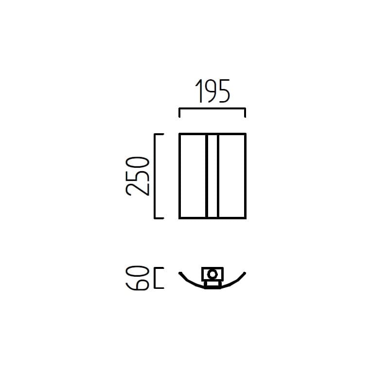Настенный светильник Helestra IRIS A38503.46 Helestra