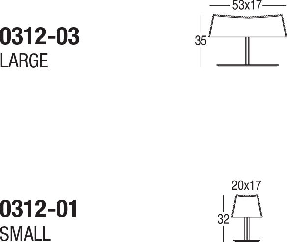 Настольная лампа Penta Kimilla 0312-01 Penta