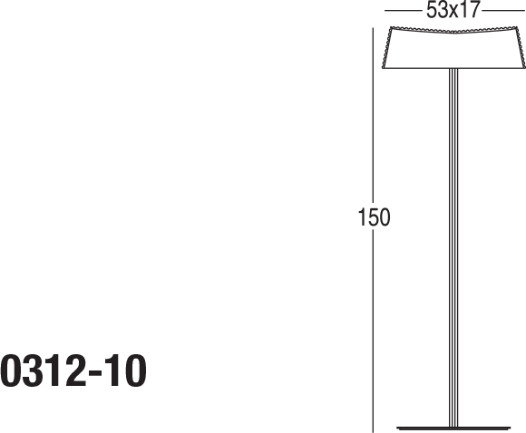 Торшер Penta Kimilla 0312-10 Penta