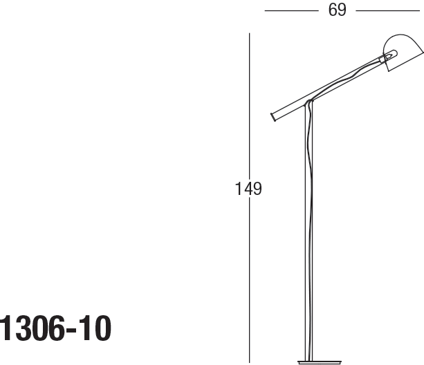 Торшер Penta Labo 1306-10 Penta