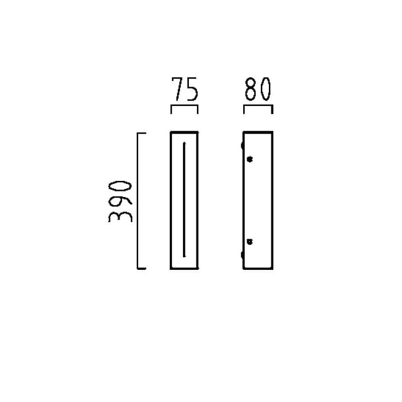 Настенный светильник Helestra SLIM 44 A18253.86 Helestra