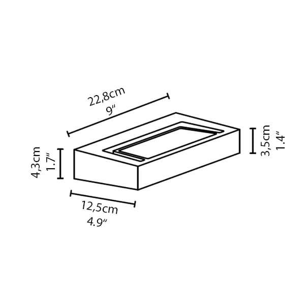 Настенный светильник IP44.de gap X IP44.de