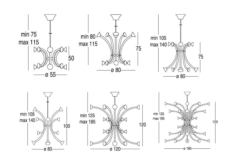 Люстра Penta Jei Jei 0501-21 Penta