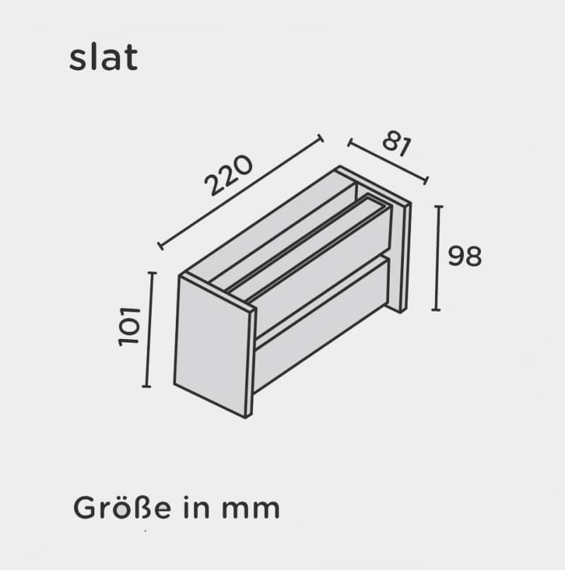Настенный светильник IP44.de slat IP44.de