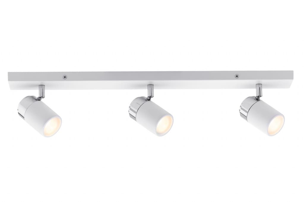 Потолочный светильник Paulmann Spotlight Zyli IP44 2x3.5W GU10 белый/хром 60335 Paulmann