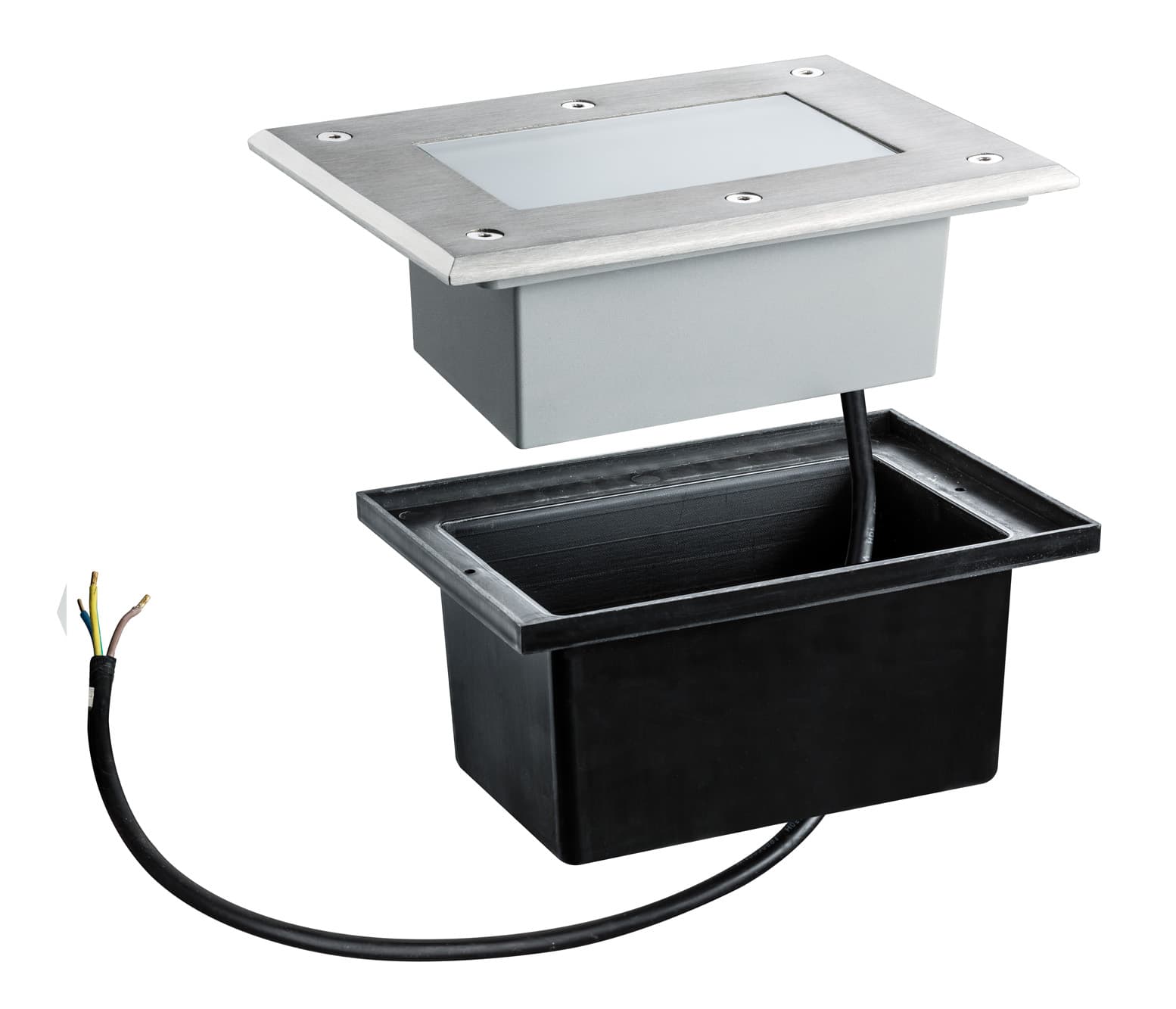 Встраиваемый в грунт светильник Paulmann Special EBL Set Boden IP67 LED 2,5W 6500K 93797 Paulmann