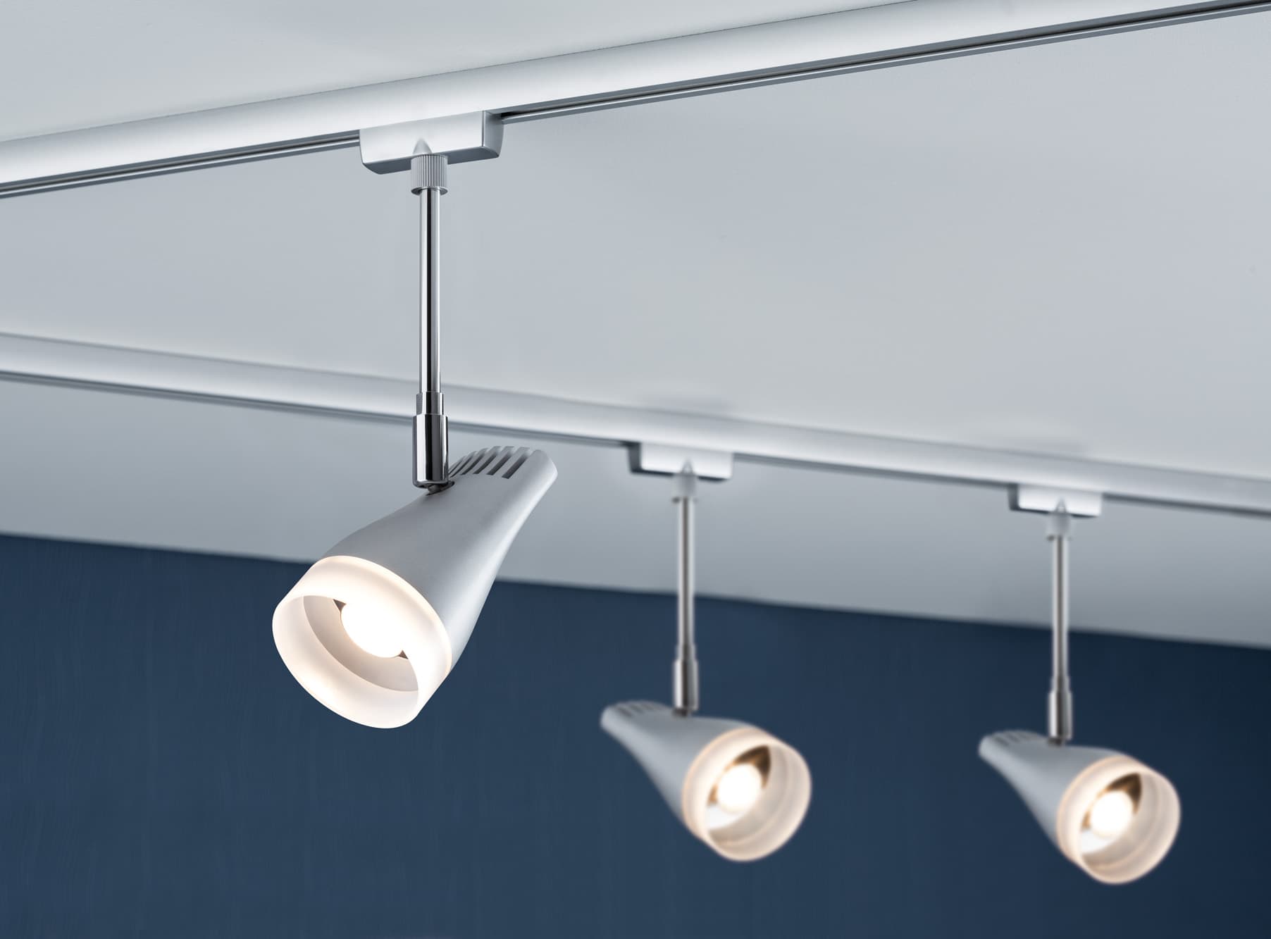 Трековый светодиодный светильник Paulmann URail LED Spot Drive1x4W Chr-m 95212 Paulmann