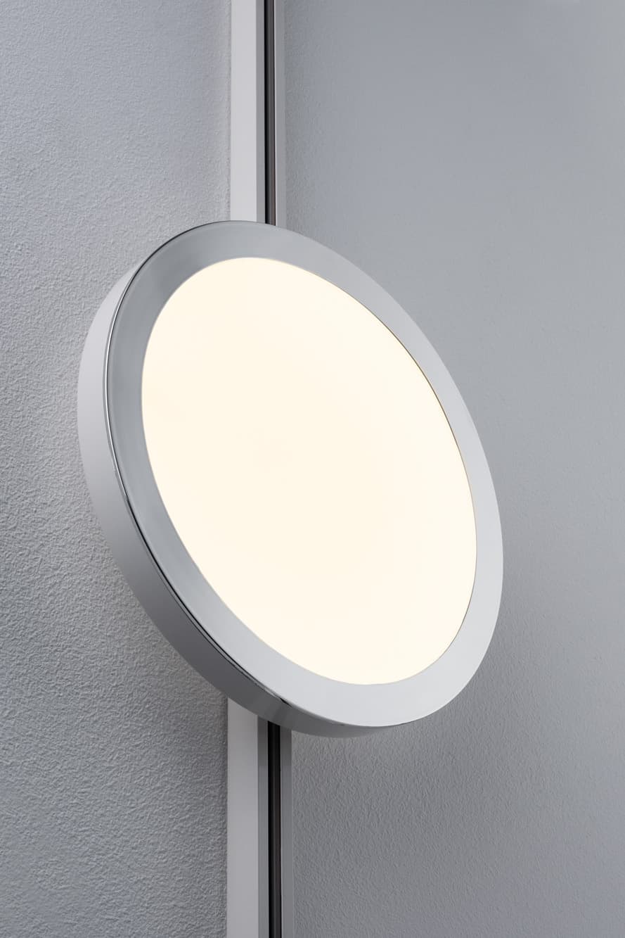 Трековый светодиодный светильник Paulmann URail Sys LED Panel Spin 1x7W Weiß 95316 Paulmann