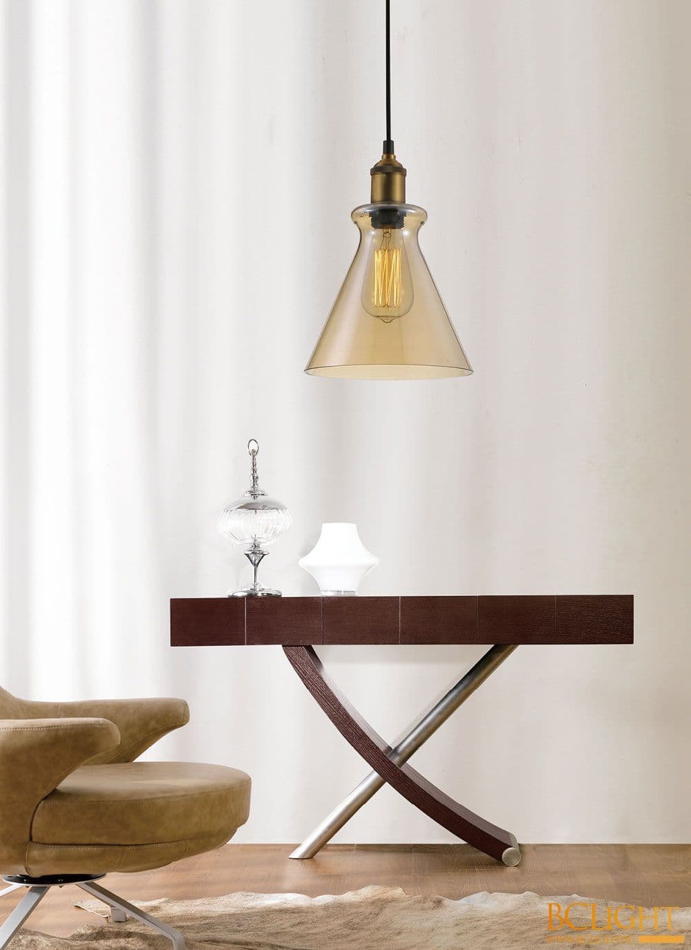 Подвесной светильник Crystal Lux CAMPANELLA SP1 — фото 3