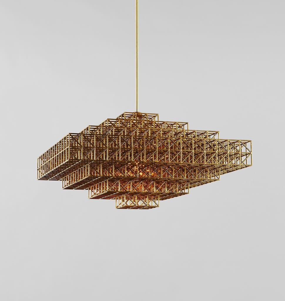 Подвесной светильник Roll &amp; Hill Gridlock Pendant - 1912 Roll & Hill