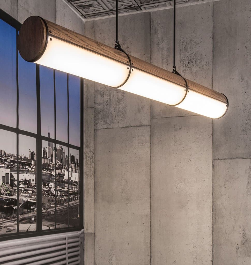 Подвесной светильник Roll & Hill Woody Endless Straight - 3 Units Roll & Hill