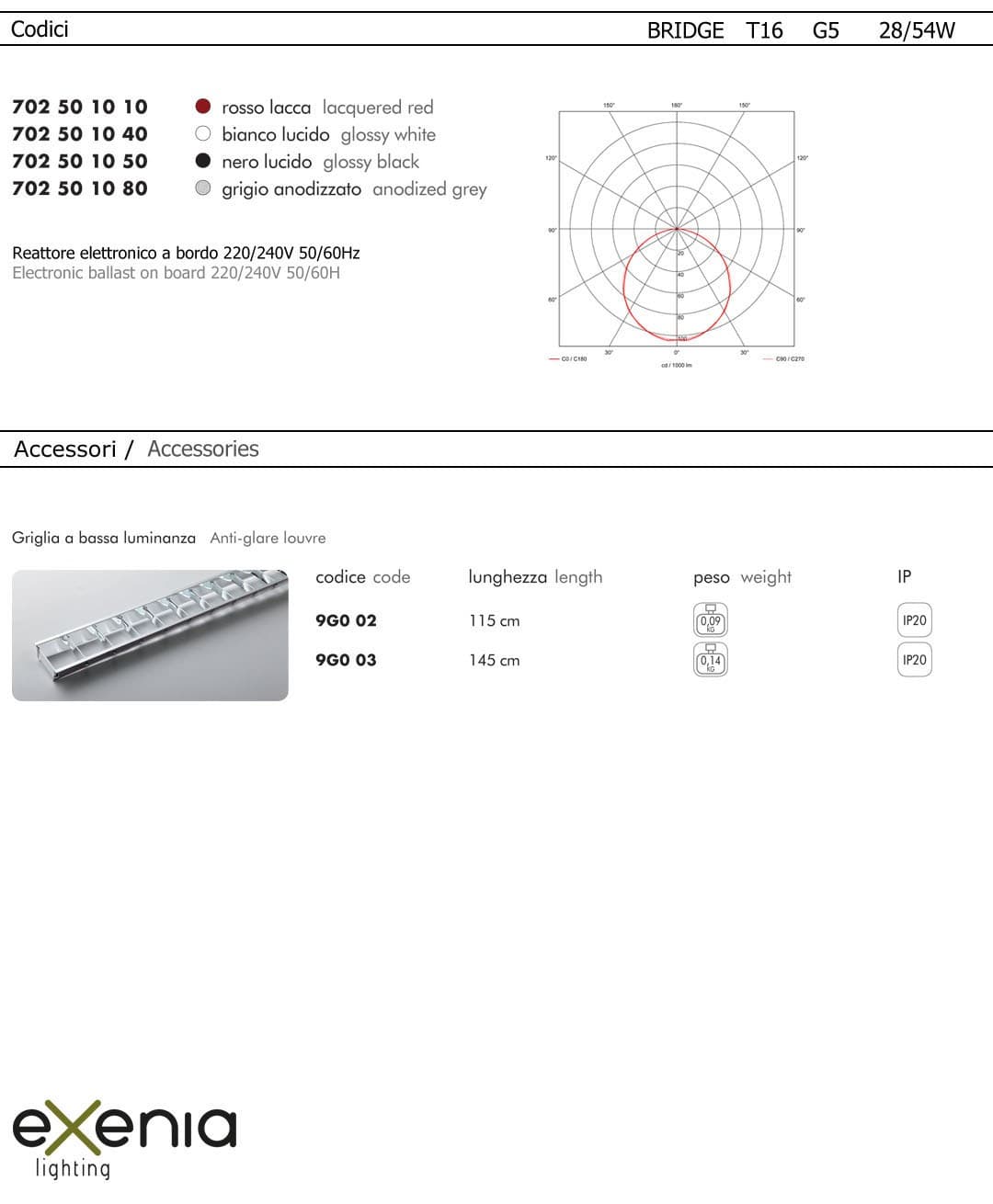 Подвесной светильник Exenia BRIDGE 702501080 — фото 2