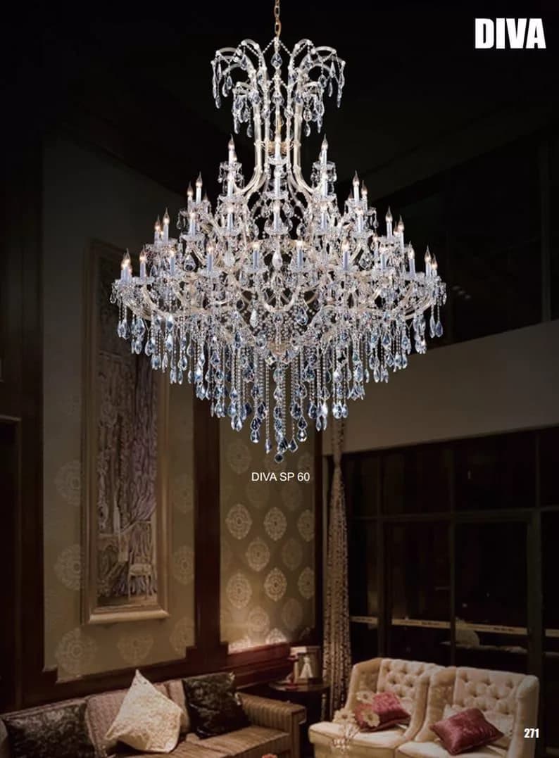 Люстра Crystal Lux DIVA SP60 Crystal Lux