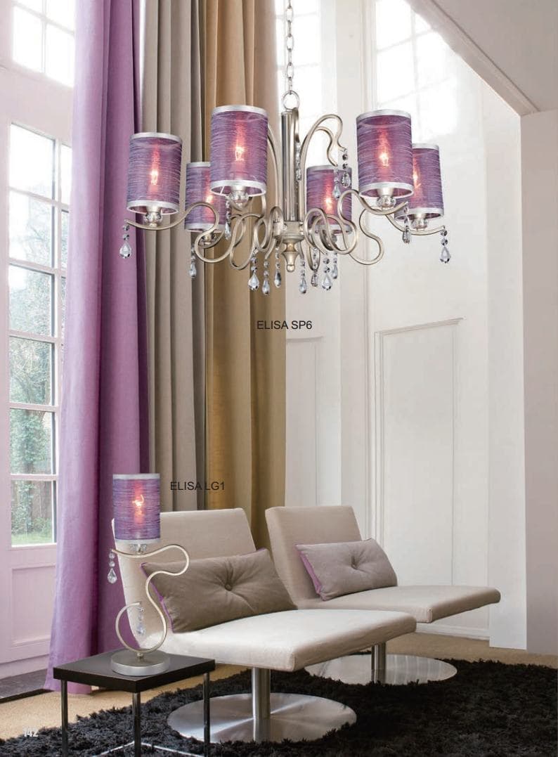 Люстра Crystal Lux ELISA SP6 Crystal Lux