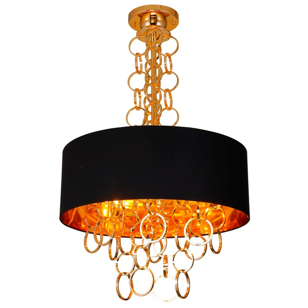 Люстра Crystal Lux HILTON SP4 GOLD Crystal Lux