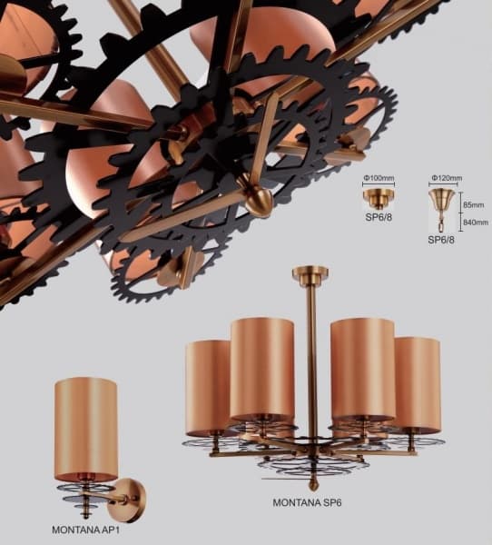 Crystal Lux MONTANA AP1 Crystal Lux