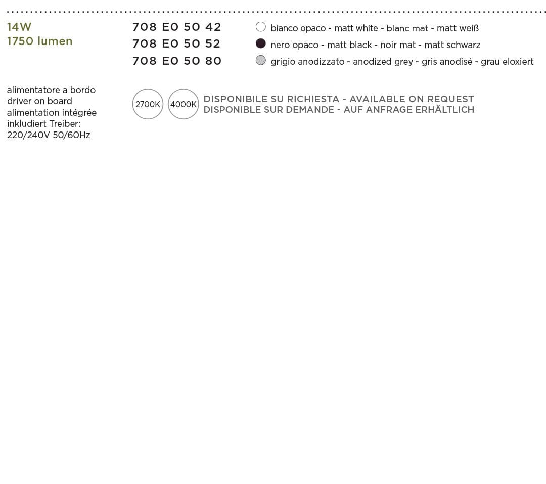 Трековый светодиодный светильник Exenia LED RUNNER trimless 708E05042 Exenia