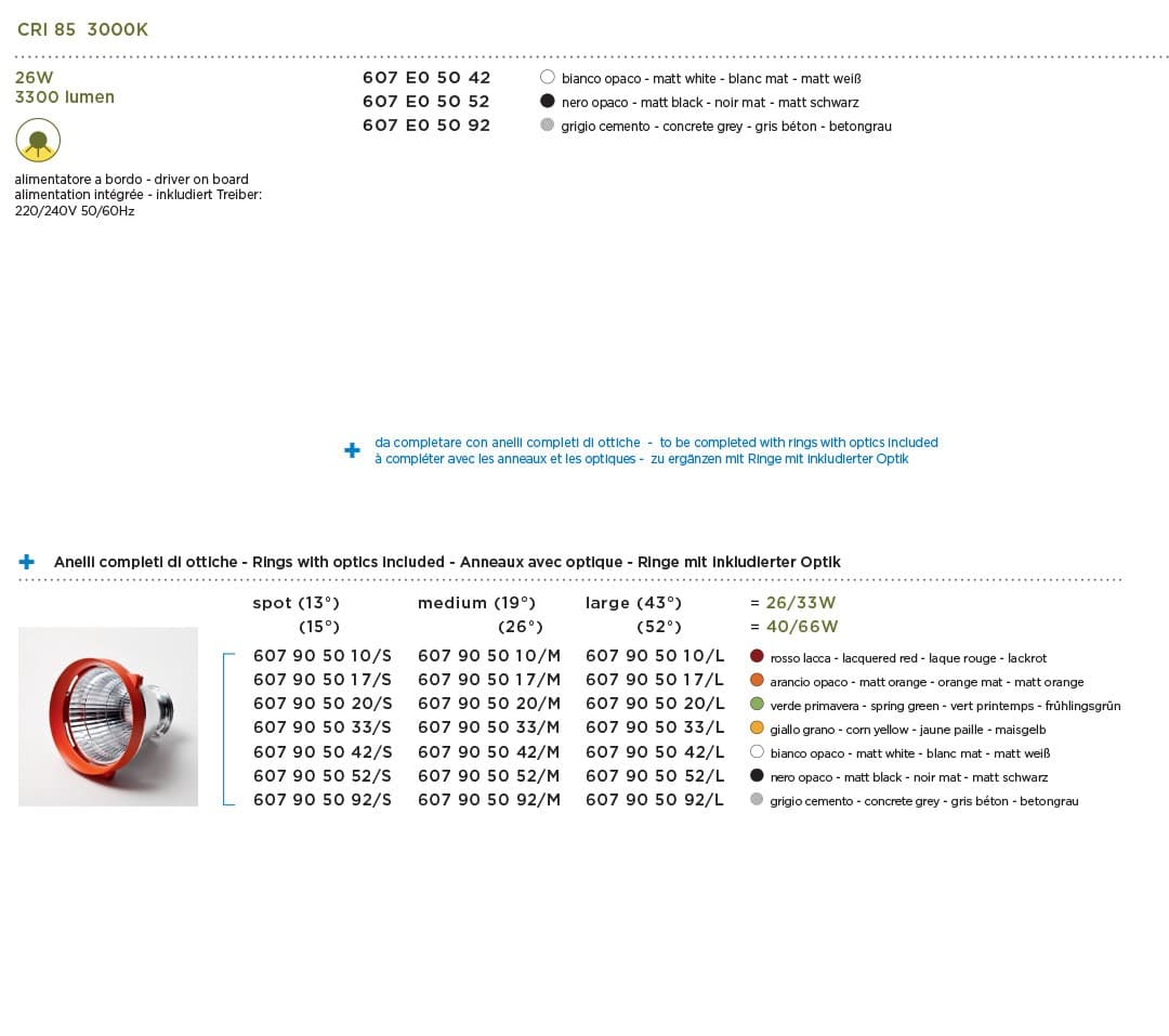 Трековый светодиодный светильник Exenia ZEN 607E05052 Exenia