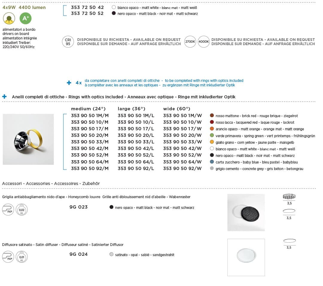 Подвесная система освещения Exenia RAMBLA - PLURIEL 353725052 Exenia