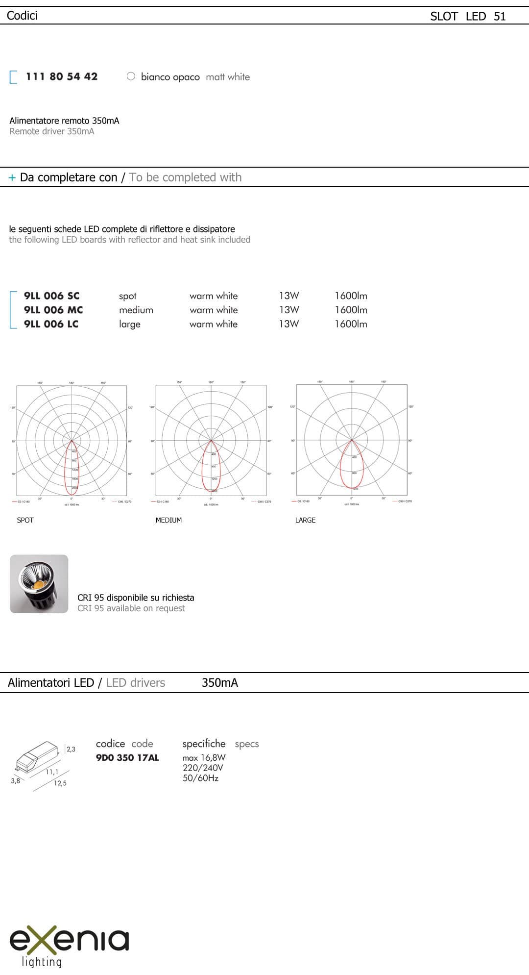 Встраиваемый в потолок светильник Exenia SLOT recessed 111805442 — фото 2