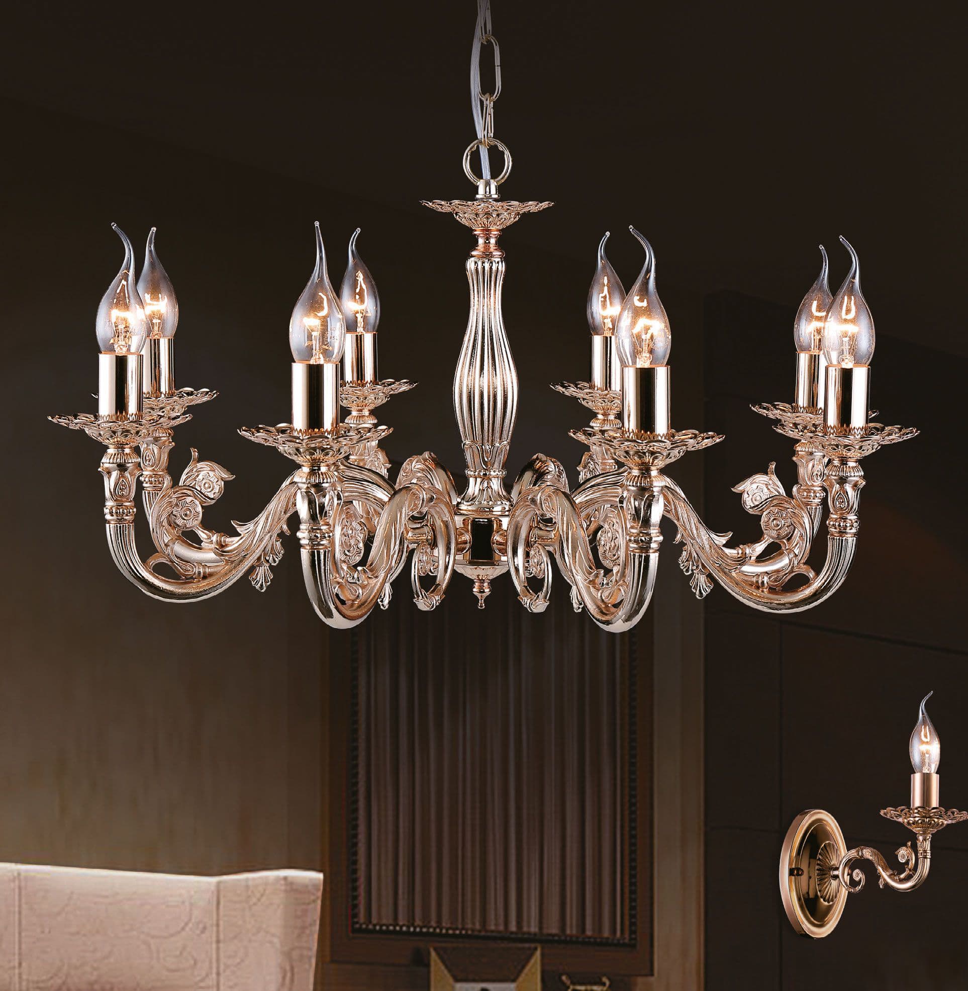 Люстра Crystal Lux STEFANIA SP6 Crystal Lux