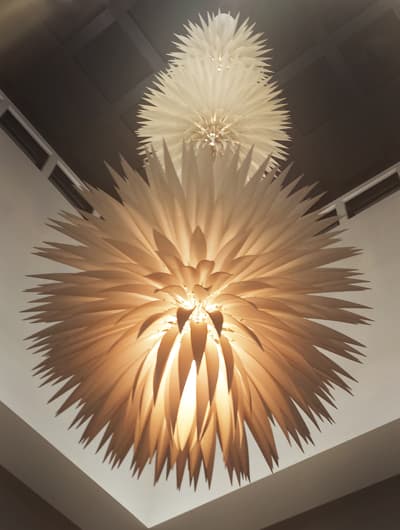 Подвесной светильник Jeremy Cole White Flax Flush Mount Jeremy Cole