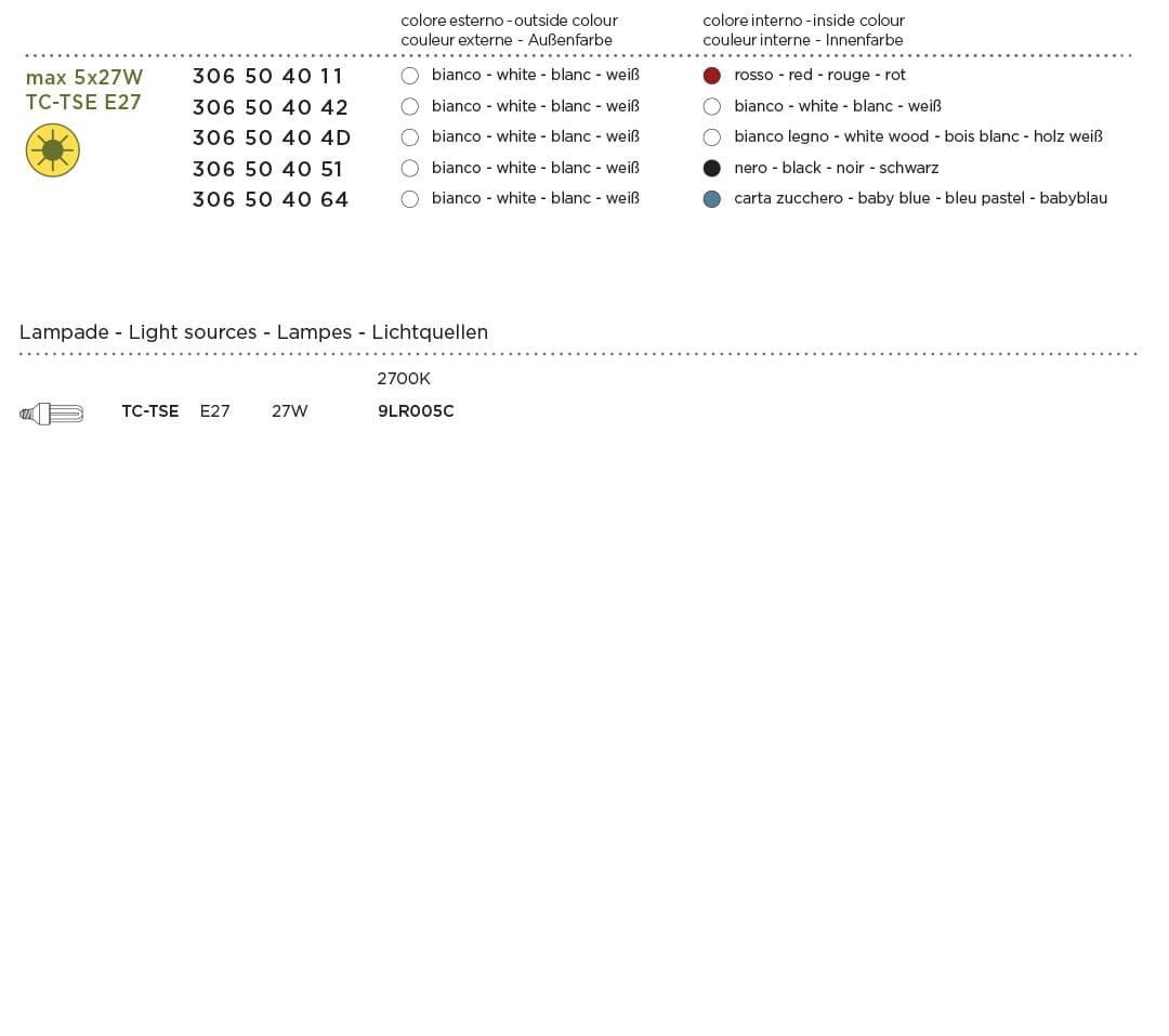 Подвесной светильник Exenia ZERO Basso OUT 306504042 Exenia