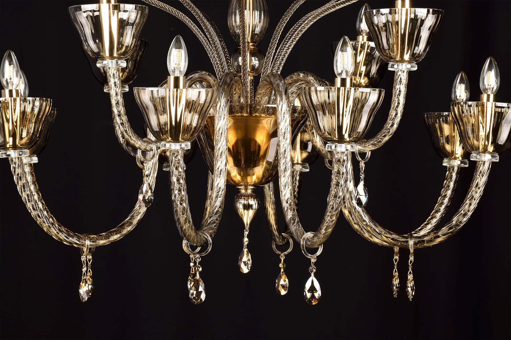 Люстра Lucevetro Belle Epoque 18 LIGHTS Lucevetro