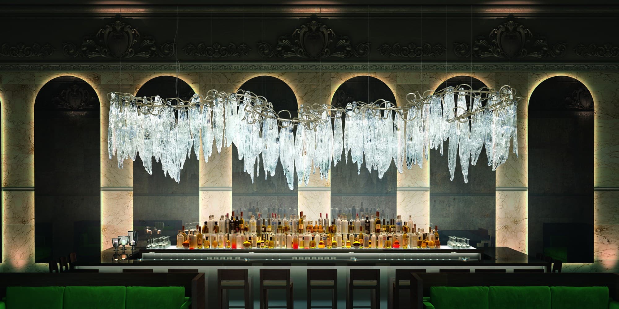 Подвесной светильник Serip Niagara CT3378/36 - A+A Serip