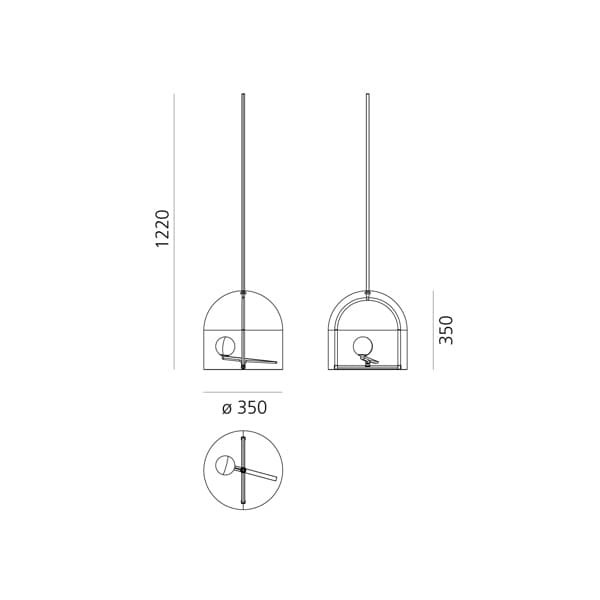 Подвесной светильник Artemide Yanzi suspension Artemide