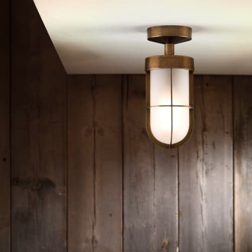 Потолочный светильник Astro Lighting Cabin Frosted Semi Flush Beby Italy